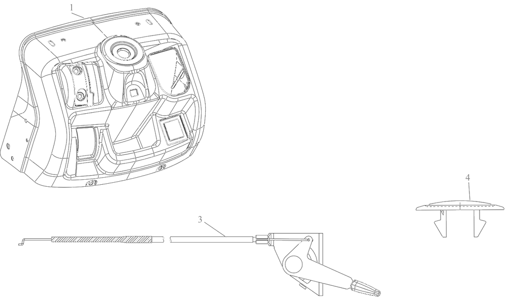 Dash-Upper Diagram and Parts List for 13AC77SY000 2022 Yard Machines Lawn Tractor